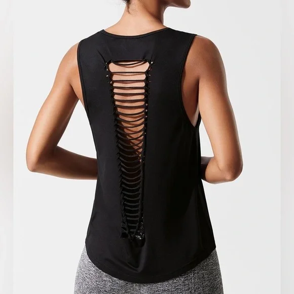 Carbon 38 heather gray Pearl tank XS - Picture 5 of 5